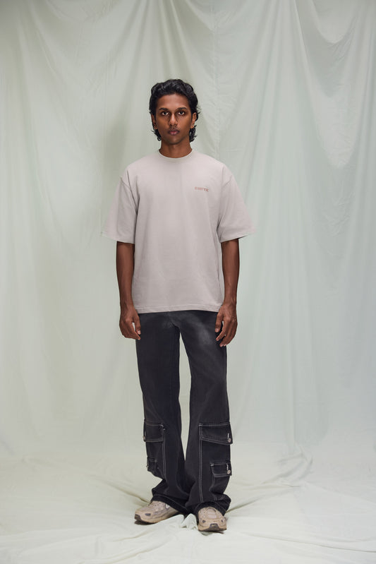 RAVEN T-SHIRT IN SKIPPING STONE